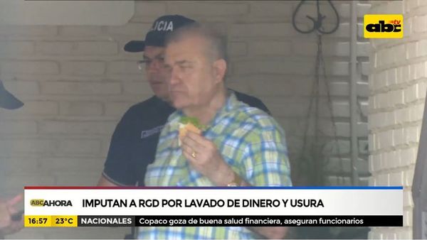 Imputan A Ramón González Daher por lavado de dinero y usura - ABC Noticias - ABC Color
