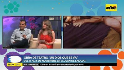 Obra de teatro “Un Dios que se va” - Ensiestados - ABC Color