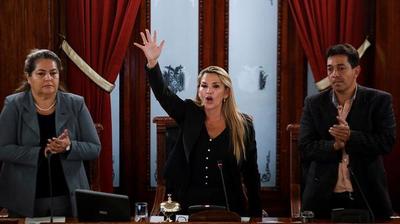 Jeanine Ánez cambió al jefe de las Fuerzas Armadas y dio su primer mensaje a la nación boliviana - ADN Paraguayo