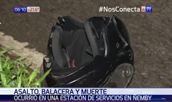 Motochorro falleció tras cometer asalto en Ñemby