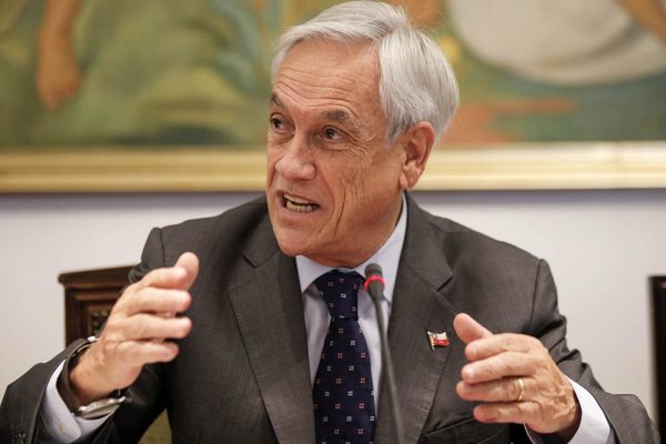 Piñera pide la unión del pueblo chileno