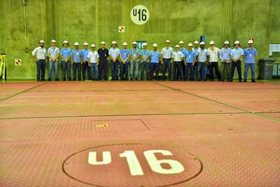 Itaipú realiza actualización de la Unidad Generadora 16