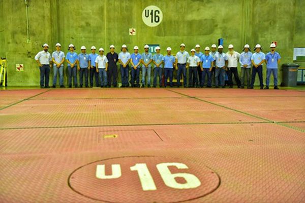 Itaipú realiza actualización de la Unidad Generadora 16