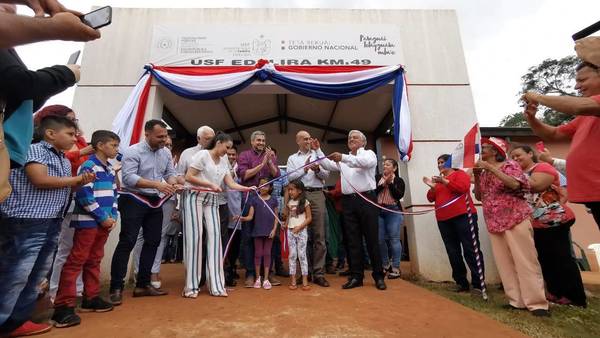 INAUGURAN NUEVAS USF EN EDELIRA Y PTO. TRIUNFO