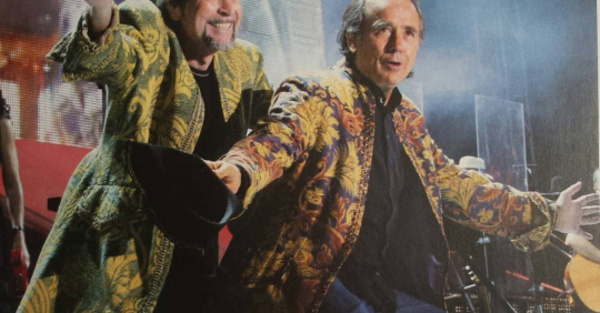 Llegan Serrat y Sabina para un súper show