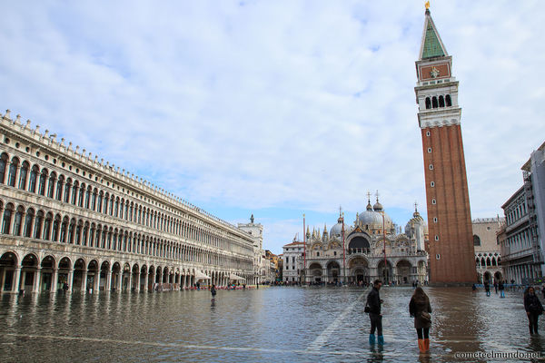 Por las inundaciones en Venecia, temen que se derrumbe la Basílica de San Marco » Ñanduti