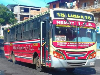 Ruiz Díaz: "El sistema de transporte informal crece como Pou"