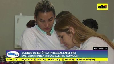 Cursos de Estética Integral en el IPEI - Ensiestados - ABC Color