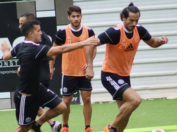 Roque hizo fútbol con normalidad