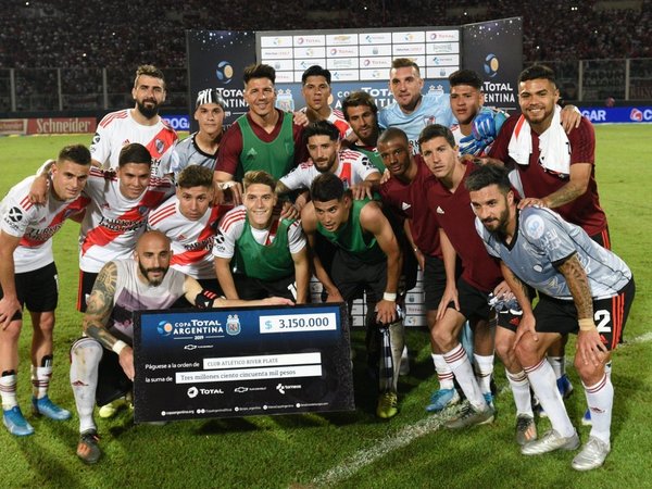 River venció a Estudiantes (BA) y clasificó a la final de la Copa Argentina
