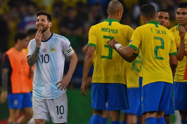 Argentina y Brasil se enfrentan en Arabia Saudita