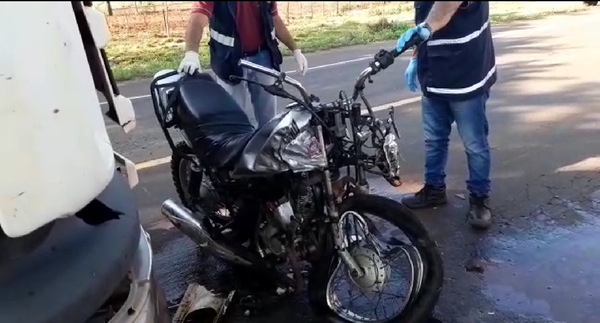 Joven horqueteño fallece en accidente de tránsito