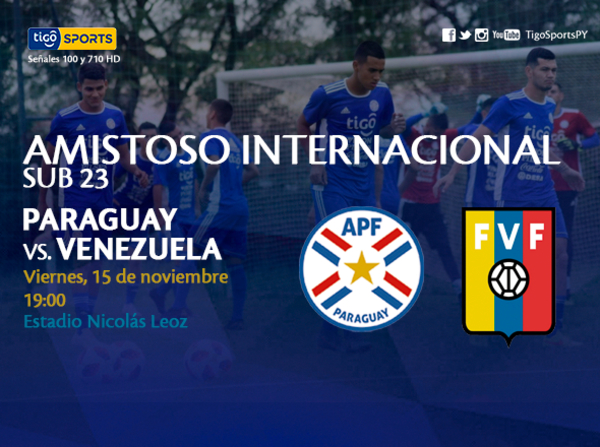 Promo de Paraguay y Venezuela en Sub-23