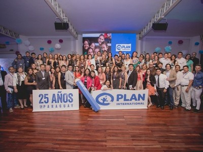 Plan International celebra 25 años de trabajo en Paraguay