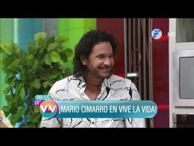Mario Cimarro en la cocina de Vive la Vida