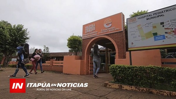 HOSPITAL PEDIÁTRICO BENEFICIADO CON GS. 200.000.000 DEL GOBIERNO NACIONAL