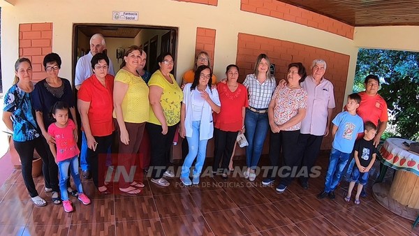SAN JUAN DEL PNÁ.: INAUGURAN MEJORAS EN EL PUESTO DE SALUD DEL B° SAN LUIS