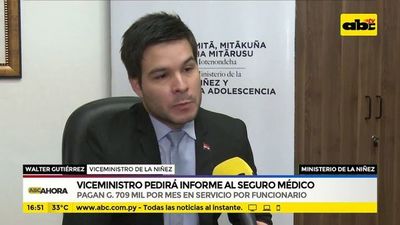 Viceministro pedirá informe al seguro médico - ABC Noticias - ABC Color