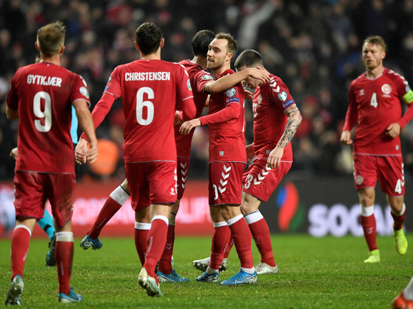 Dinamarca y Suiza también van a la Eurocopa del 2020