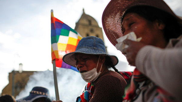 Bolivia: cinco muertos por enfrentamientos en marchas contra gobierno de facto » Ñanduti