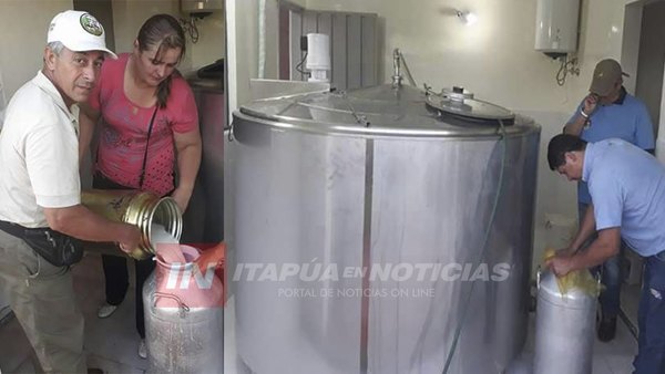 CNEL. BOGADO INDUSTRIALIZARÁ MÁS DE 200.000 LTS DE LECHE PARA FINALES DE 2019