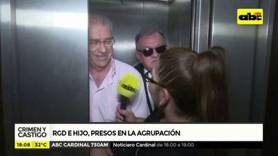 Ramón González Daher e hijo presos en la Agrupación - Crimen y castigo - ABC Color