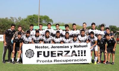 Así se recuperan juveniles de Olimpia accidentados