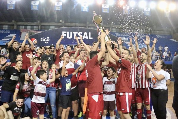 Exa Ysaty, campeón de la Copa Paraguay de Futsal FIFA