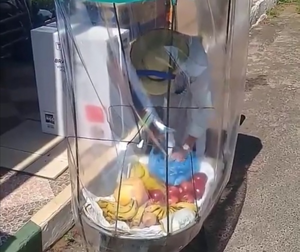 La carretilla con cabina