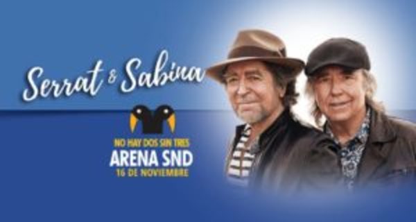 ¡Serrat y Sabina suenan esta noche en Paraguay!