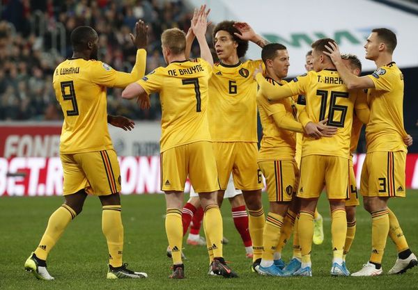 Un Hazard estelar garantiza a Bélgica el liderato - Fútbol - ABC Color