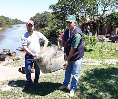Incautan elementos de pesca prohibidos en Misiones y Ñeembucú