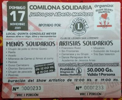 Quinta Meyer: Este domingo harán comilona solidaria | San Lorenzo Py