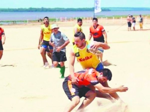 Rugby en la arena
