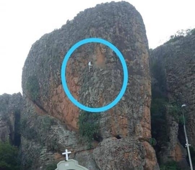 HOY / Joven cae de cerro en Tobatí mientras escalaba sin elementos de seguridad