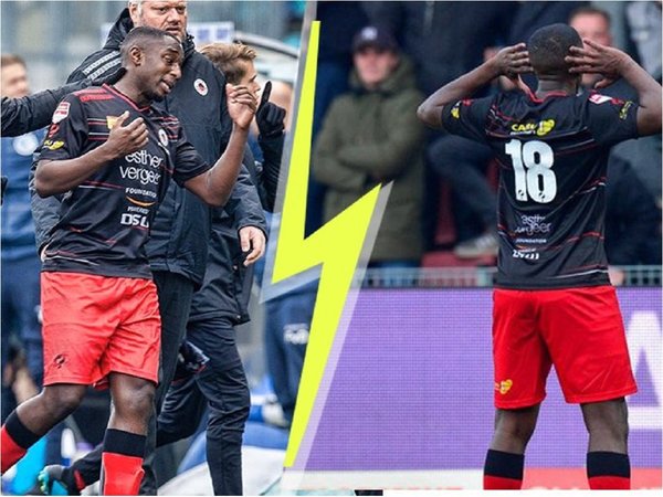 Un futbolista holandés responde a cánticos racistas marcando un gol