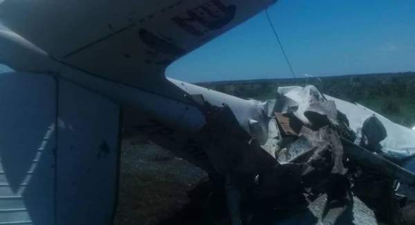 AVIONETA CAE EN UN ESTABLECIMIENTO GANADERO EN YUTY