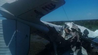 Avioneta se desplomó en estancia de Yuty