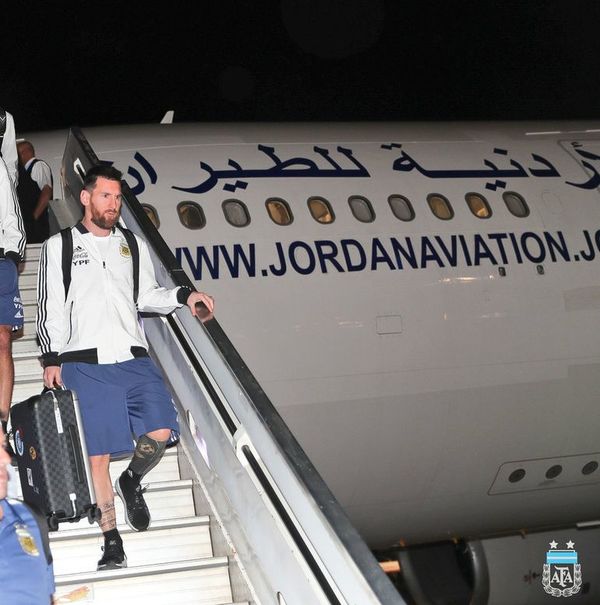 Messi y Argentina llegan a Israel - Fútbol - ABC Color