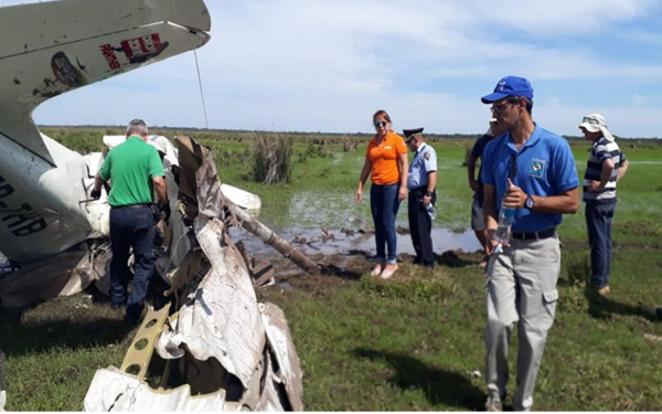 Caída de aeronave en Yuty deja un fallecido