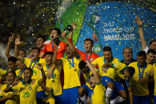 Brasil conquista en casa cuarto título mundial sub′17 y México es subcampeón  - Fútbol - ABC Color