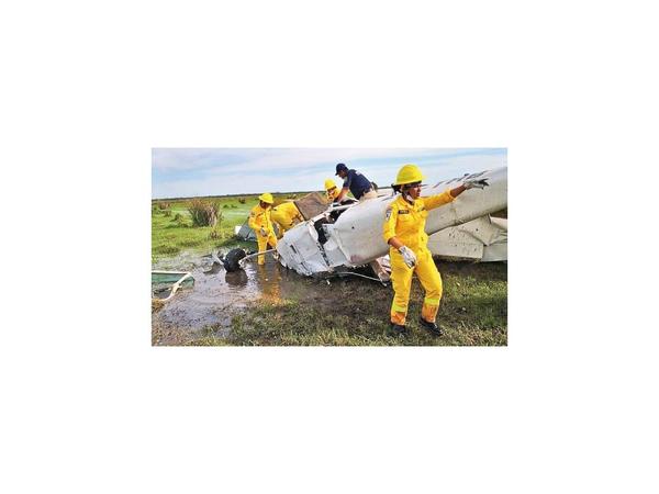 Avioneta cae en Yuty y deja un muerto