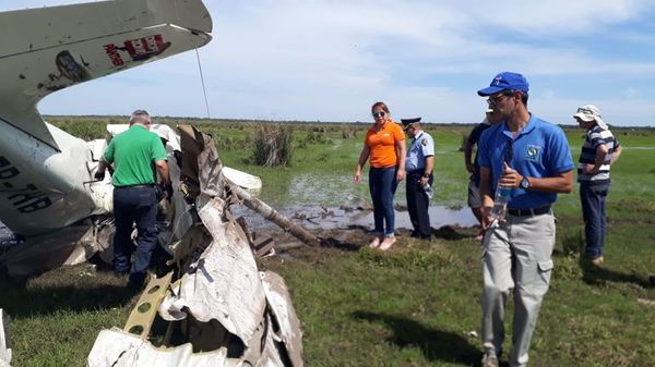 Accidente aéreo habría sido por un error del piloto  - Nacionales - ABC Color