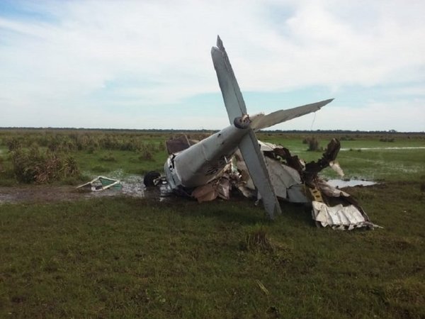 Avioneta estrellada en Yuty tenía documentos en regla