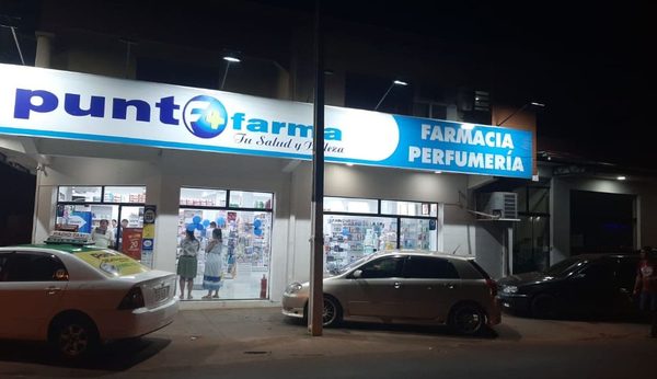 Asaltan farmacia en Ciudad del Este