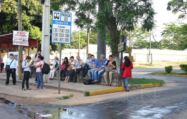 Reconocen que circulan 40% menos de colectivos