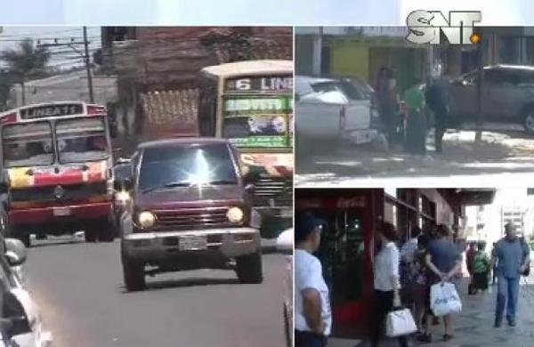 Regulada de buses sorprende a pasajeros - SNT