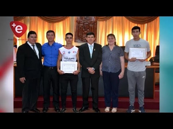 JUNTA DEPARTAMENTAL DISTINGUE A ATLETAS ITAPUENSES