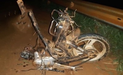 Motociclista quedó partido en dos tras ser embestido por un automóvil