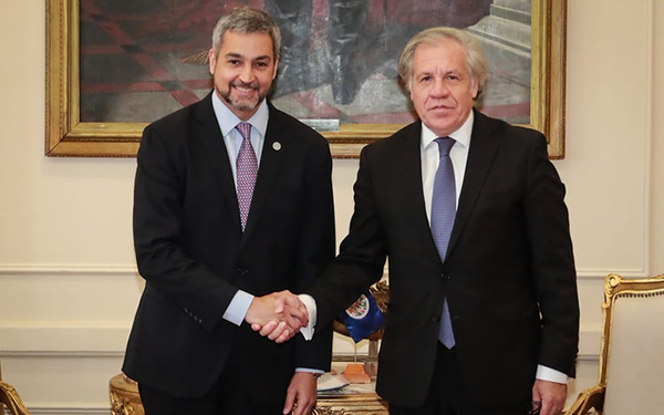 Almagro destaca rol de Paraguay para la democracia en la región